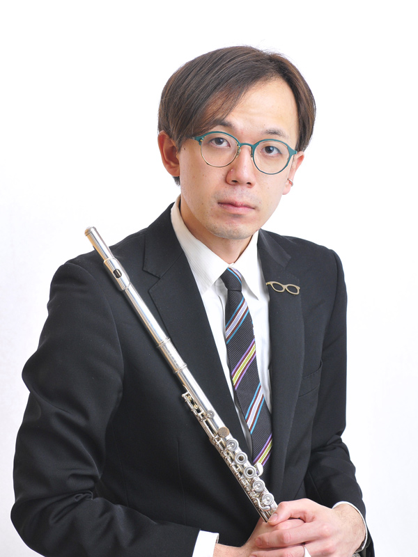 プロフィール写真：坂本楽（フルート）　- Raku Sakamoto -